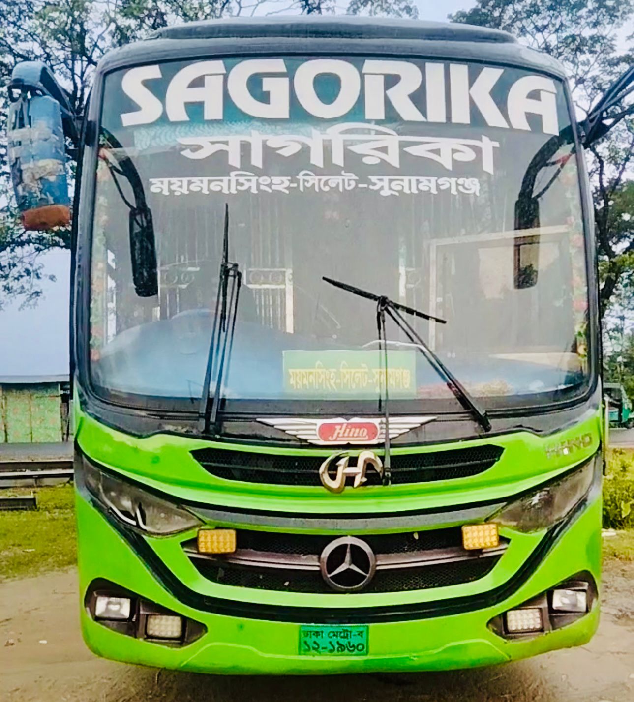 শান্তিগঞ্জে বাসের ধাক্কায় বৃদ্ধ নিহত