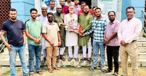 শান্তিগঞ্জ প্রেসক্লাবকে অভিনন্দন, সাংবাদিকদের প্রশংসা করলেন ফারুক আহমদ