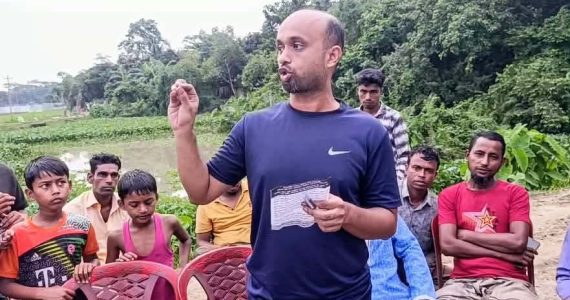 দশ দফা দাবিতে শান্তিগঞ্জে কৃষক-মজুর-মৎস্যজীবীদের বৈঠক