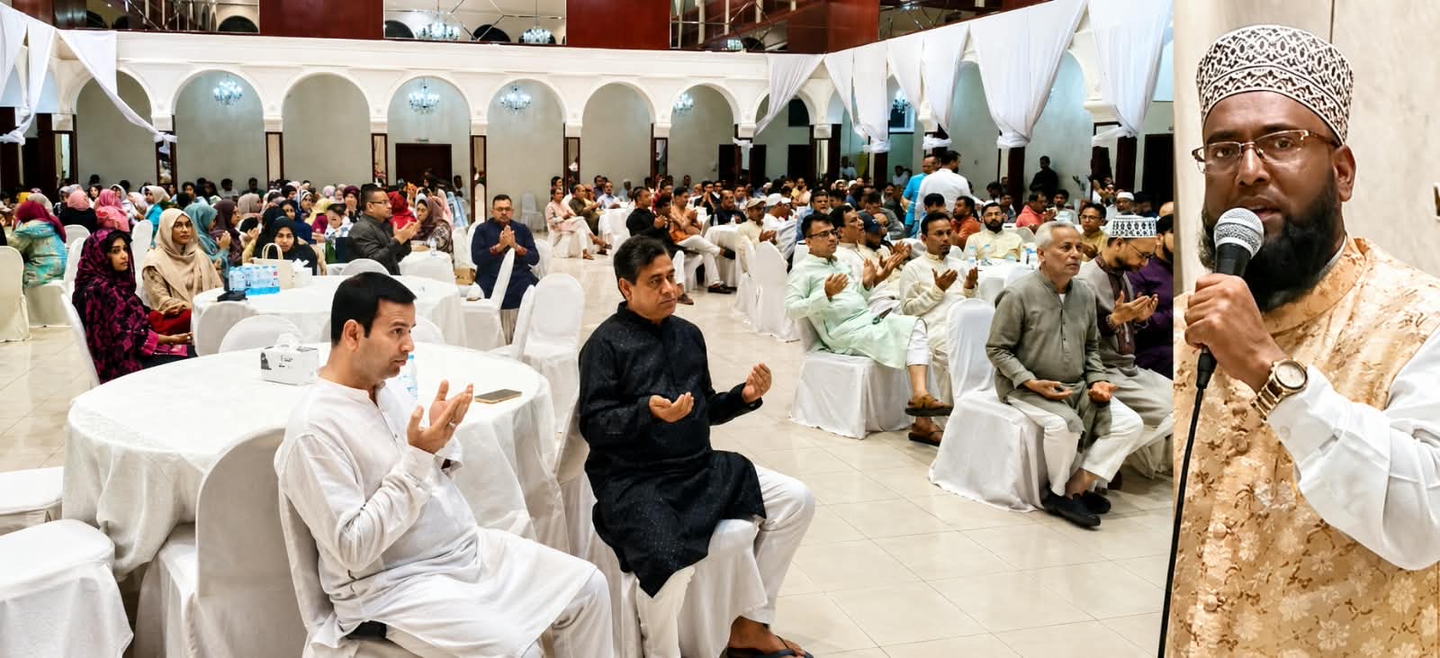 আজমানে পবিত্র ঈদে মিলাদুন্নবী (সা.) মাহফিল অনুষ্ঠিত