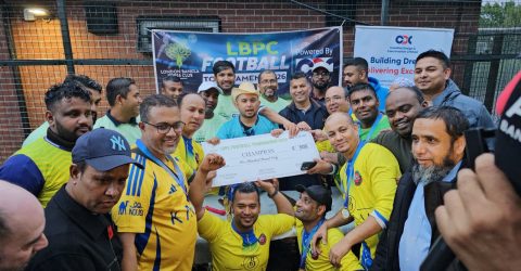লন্ডন বাংলা প্রেস ক্লাব ফুটবল টুর্নামেন্ট ২০২৬ চ্যাম্পিয়ন বাংলা কাগজ, রানার আপ ওয়ান বাংলা ফ্রেন্ডস ইউনাইটেড