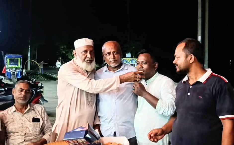 ম্যানচেস্টার সিটি যুবদলে শান্তিগঞ্জের মহি উদ্দিন, নিজ ইউনিয়নে মিষ্টিমুখ